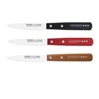 Couteau office classic pro bois lame lisse 9cm - Visuel 0